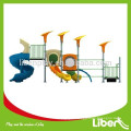 Liben Play Customized Design Outdoor Playground with Plastic Slides